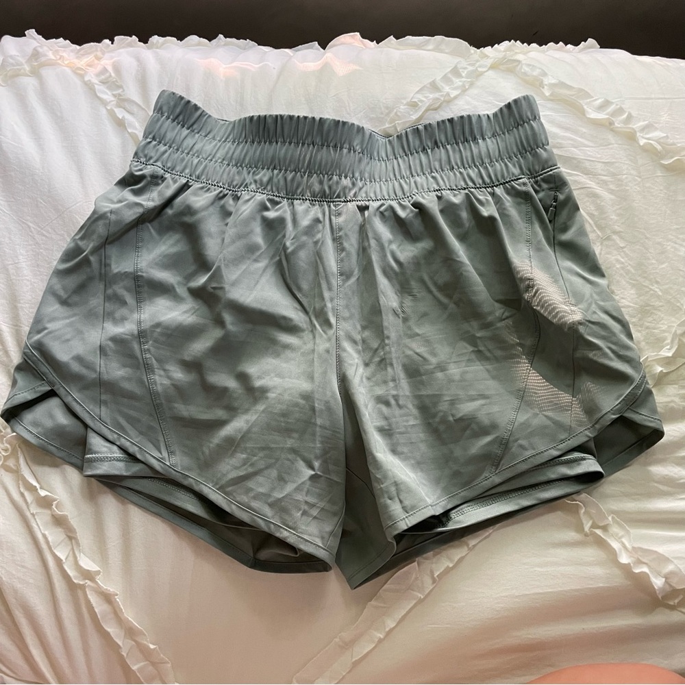 Avis Green Athletic Shorts